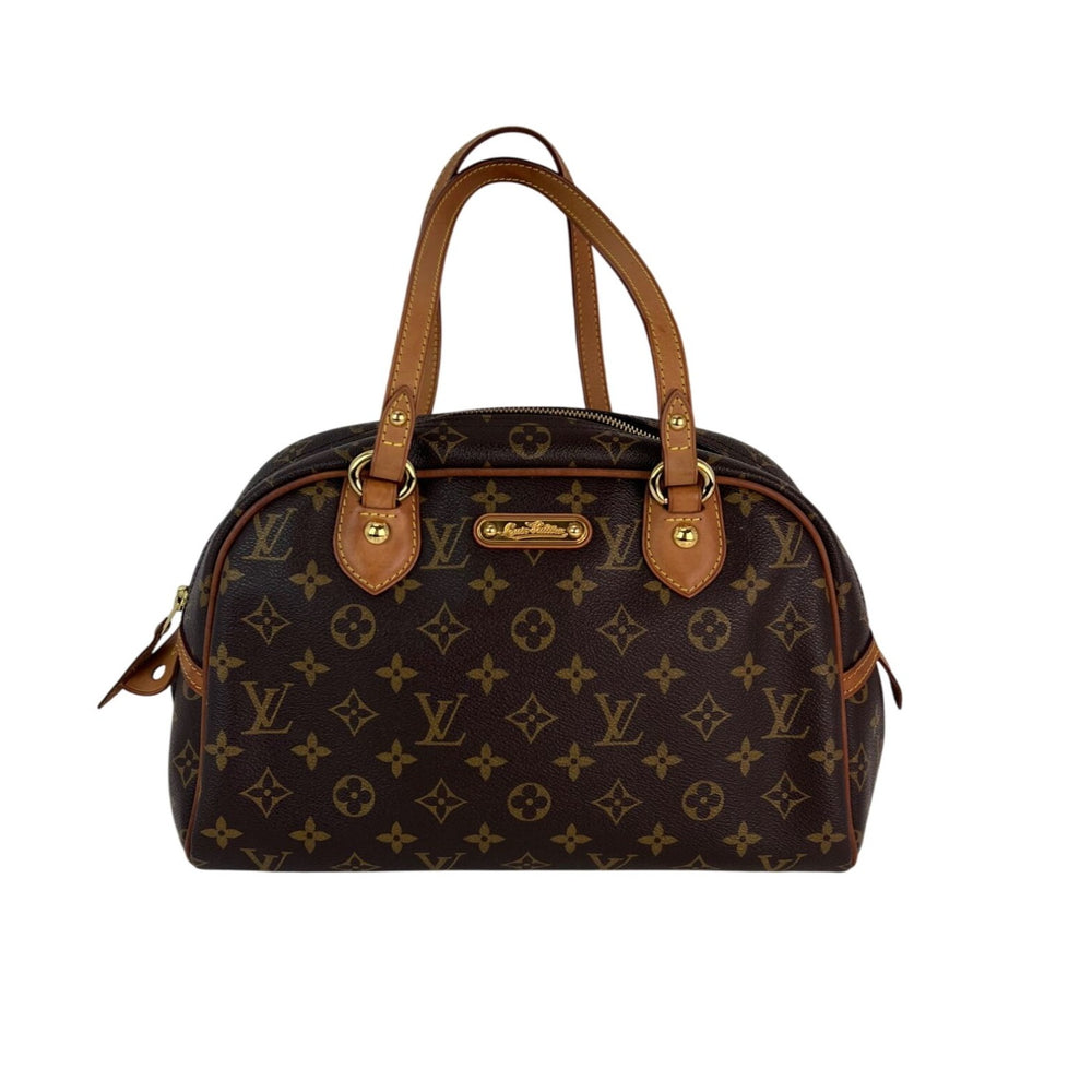 LOUIS VUITTON Monogram Canvas Montorgueil PM Shoulder Bag