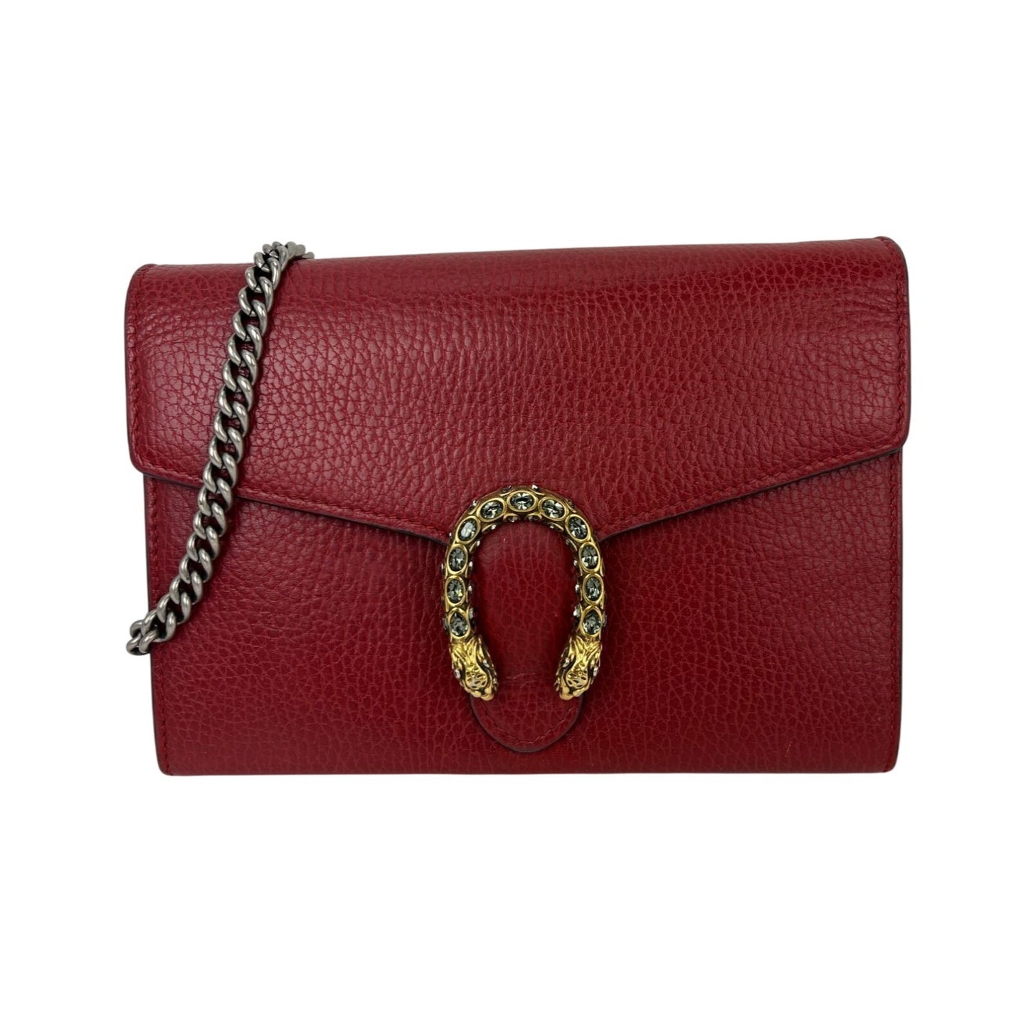 
                  
                    Gucci Dionysus Mini Bag Chain Wallet Hibiscus Red Crossbody Bag Clutch
                  
                
