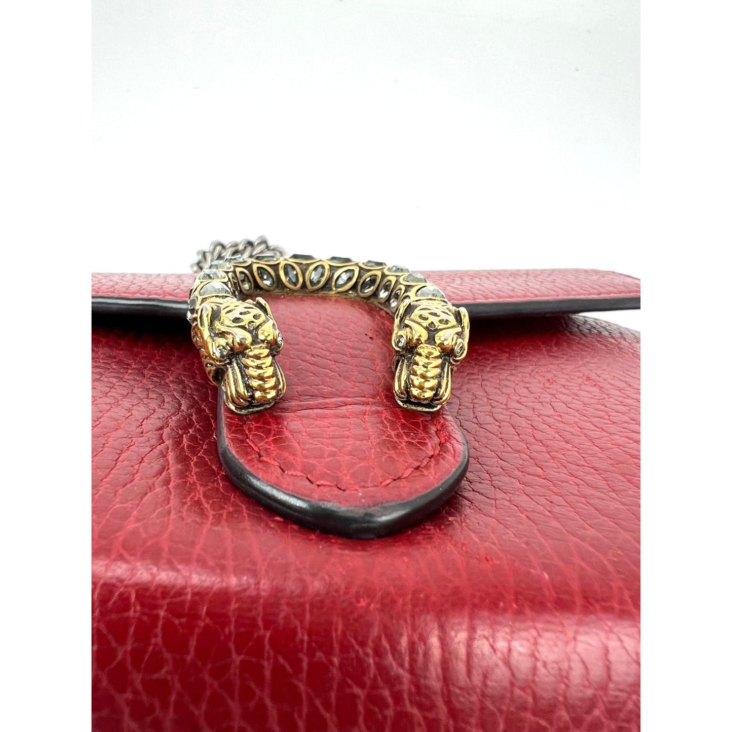 
                  
                    Gucci Dionysus Mini Bag Chain Wallet Hibiscus Red Crossbody Bag Clutch
                  
                