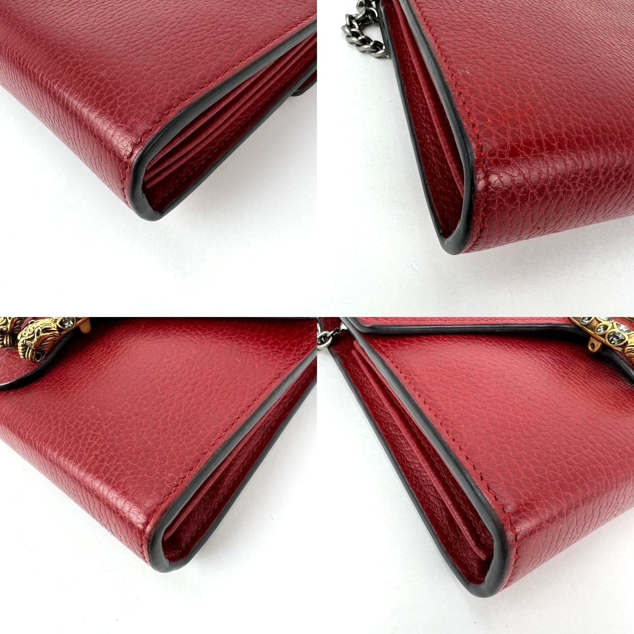 
                  
                    Gucci Dionysus Mini Bag Chain Wallet Hibiscus Red Crossbody Bag Clutch
                  
                