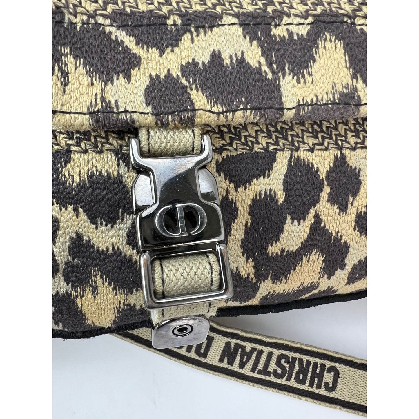 
                  
                    Christian Dior Small Diorcamp Leopard Messenger Shoulder Bag
                  
                