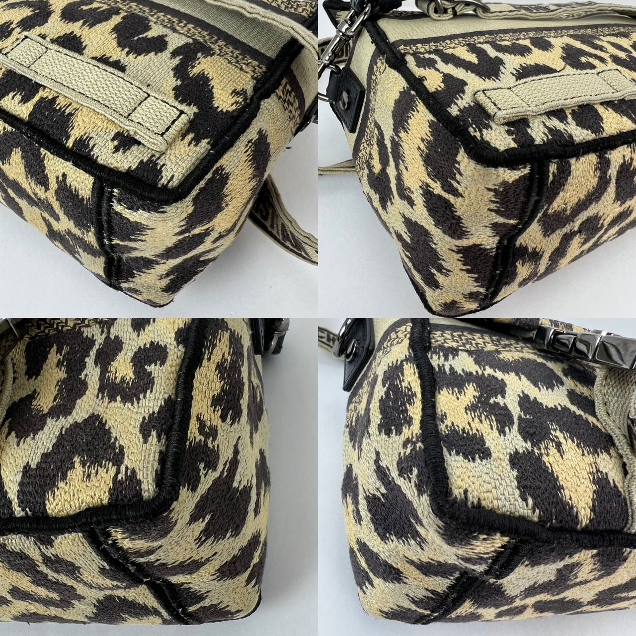 
                  
                    Christian Dior Small Diorcamp Leopard Messenger Shoulder Bag
                  
                