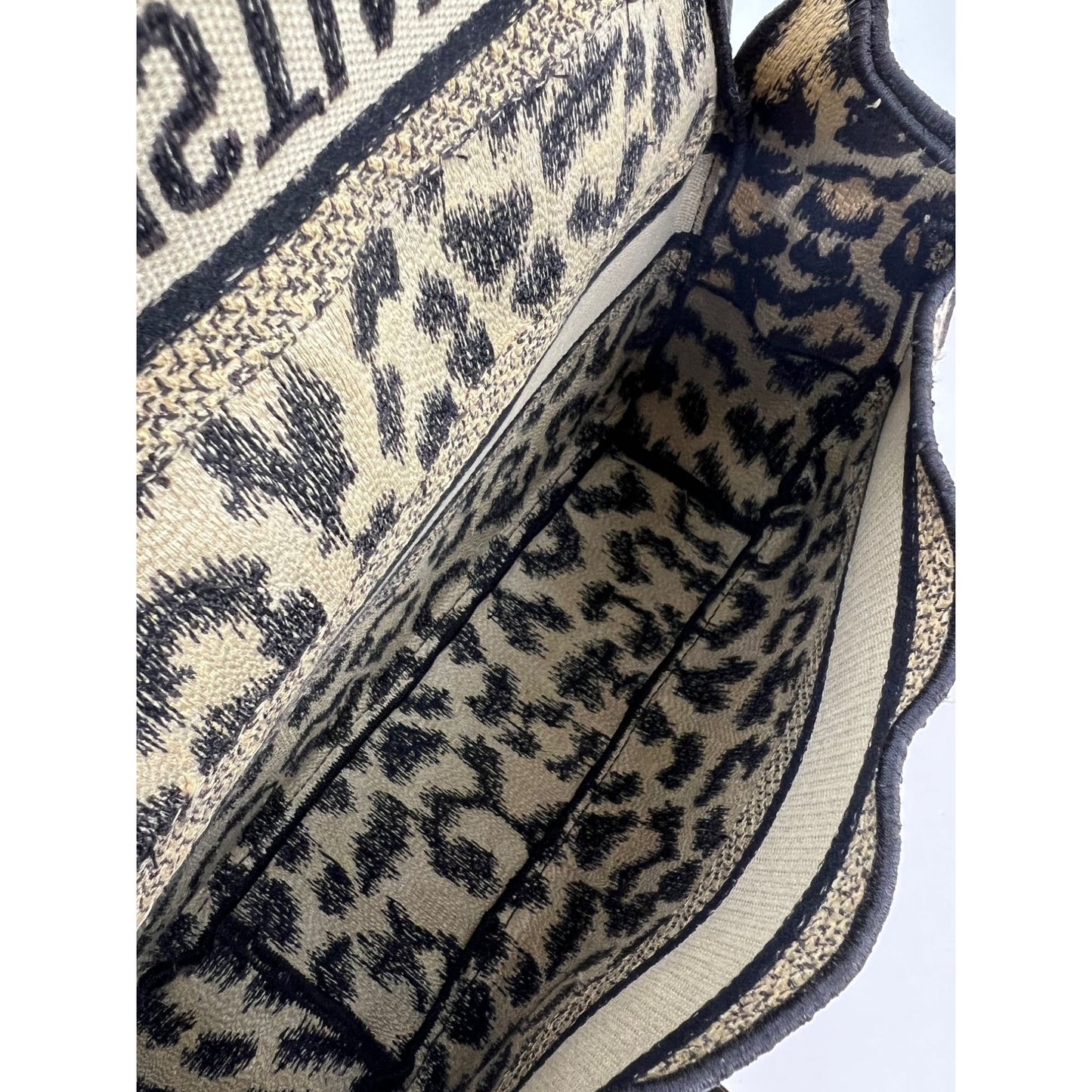 
                  
                    Christian Dior Small Diorcamp Leopard Messenger Shoulder Bag
                  
                