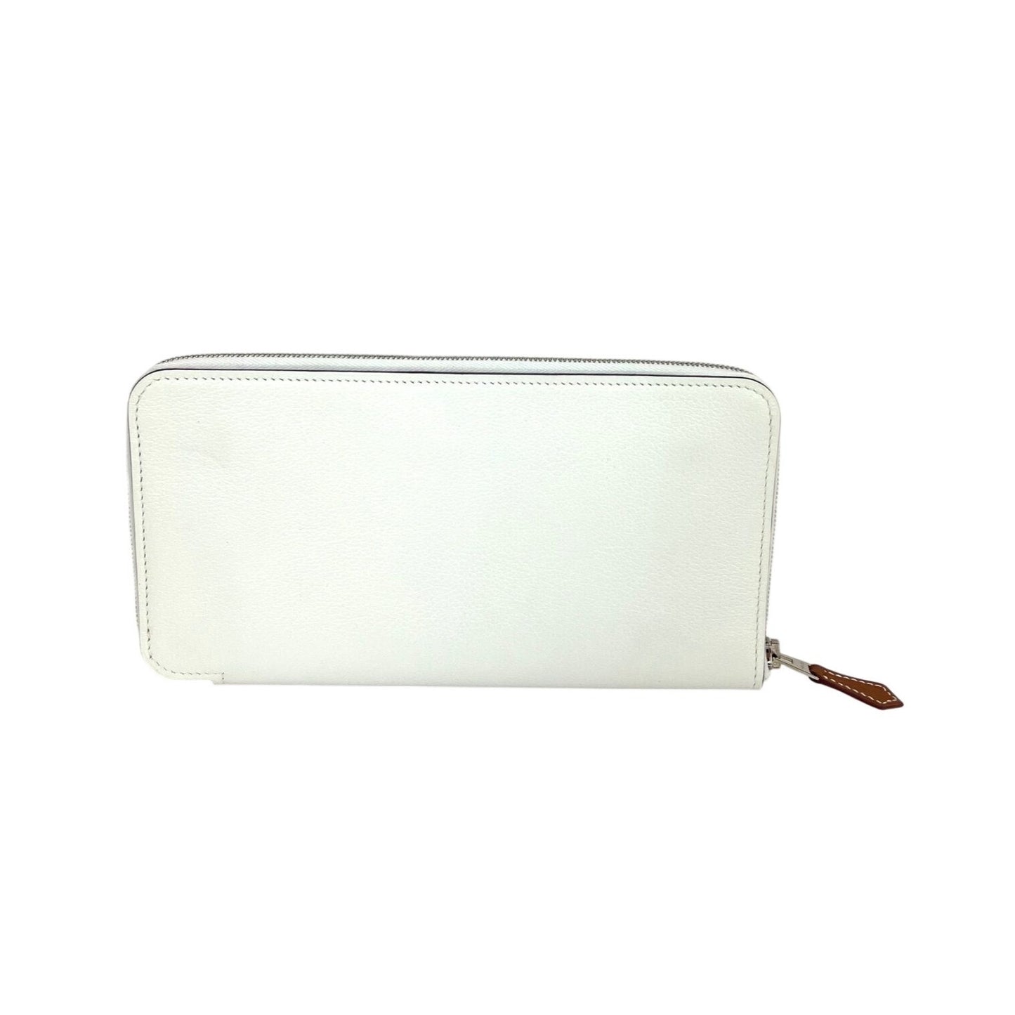 
                  
                    Hermes Evercolor Silk'In Classique Long White Wallet
                  
                