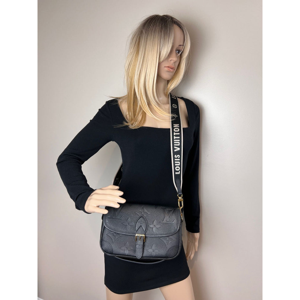 
                  
                    Louis Vuitton Diane Giant Monogram Empreinte Black Shoulder Bag
                  
                