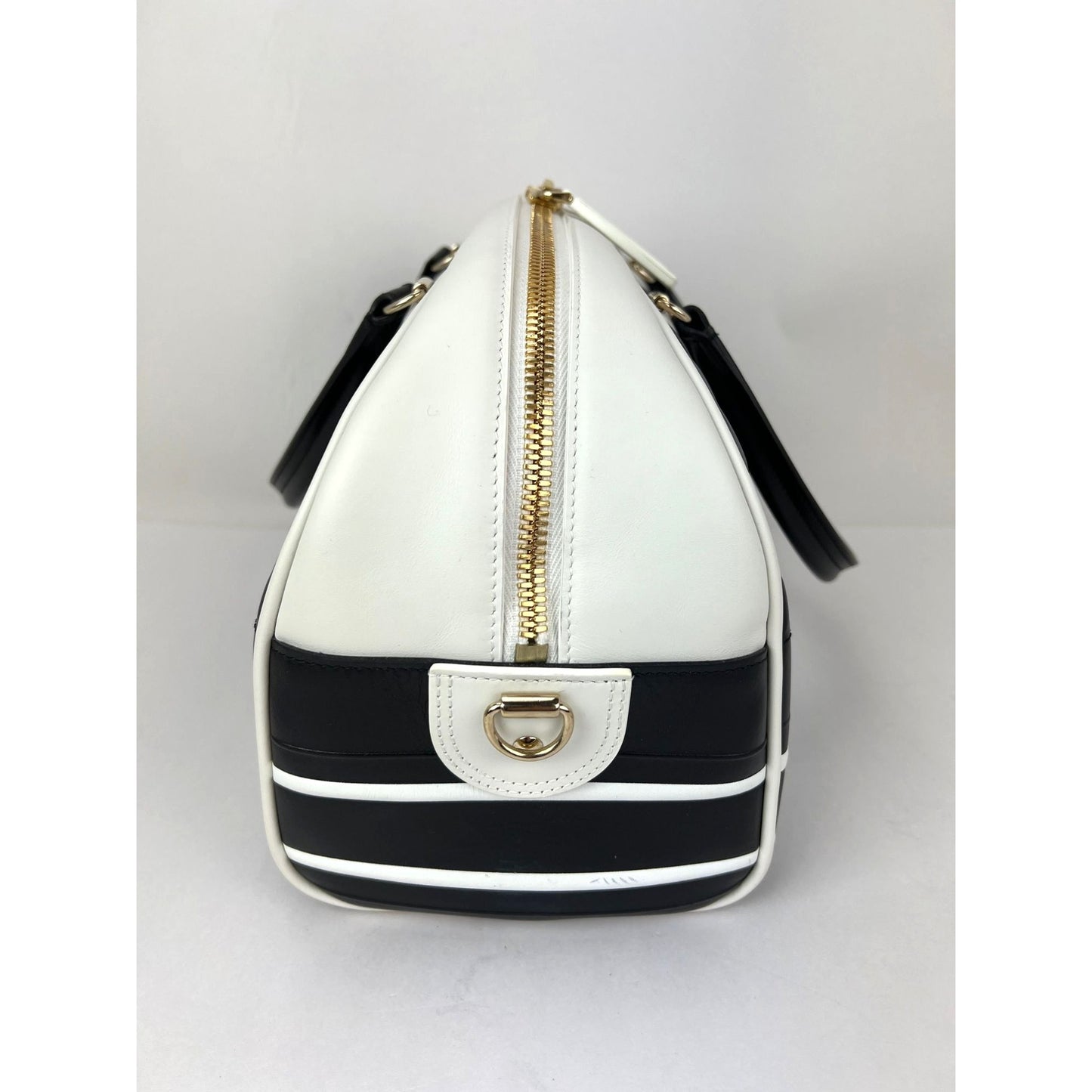 
                  
                    Christian Dior Lambskin Cannage Medium Dior Vibe Zip Bowling Bag
                  
                