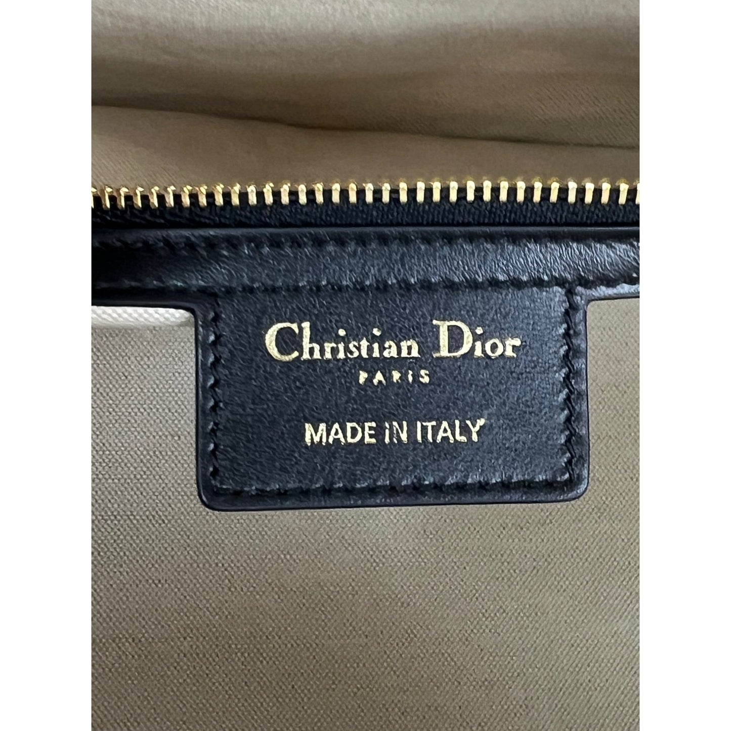 
                  
                    Christian Dior Lambskin Cannage Medium Dior Vibe Zip Bowling Bag
                  
                