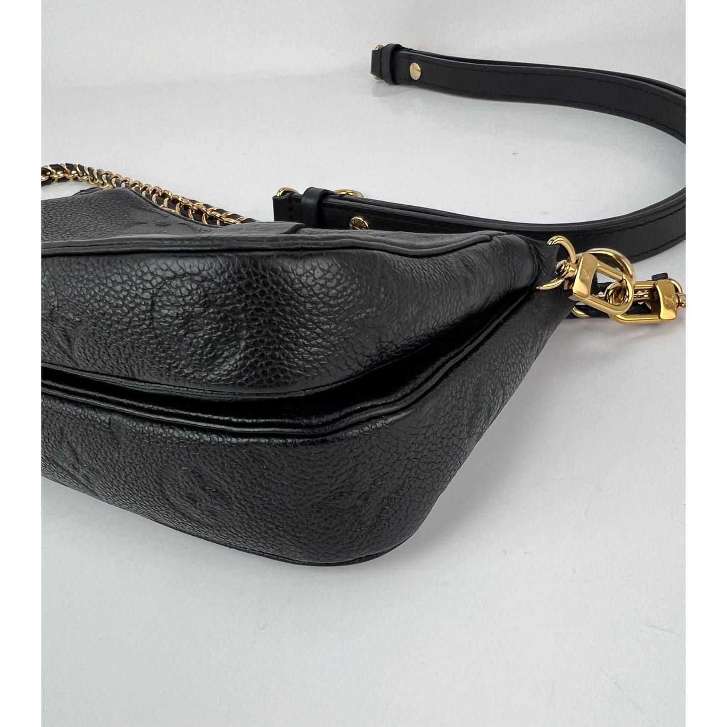 
                  
                    Louis Vuitton Giant Multi Pochette Accessoires Black Empreinte Leather Shoulder Bag
                  
                