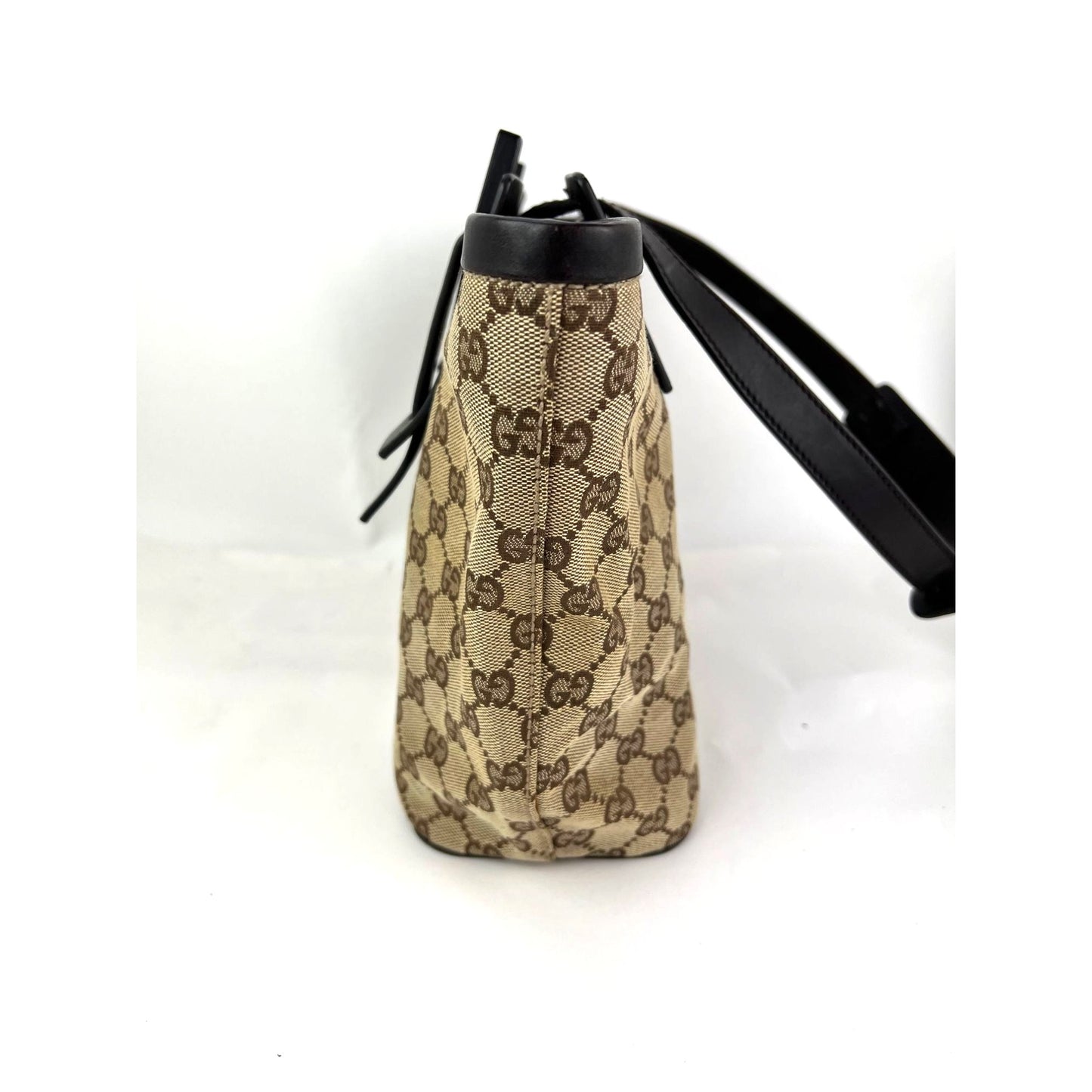 
                  
                    Gucci GG Canvas Dark Brown Tote
                  
                