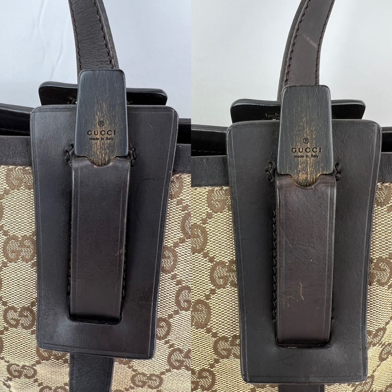 
                  
                    Gucci GG Canvas Dark Brown Tote
                  
                