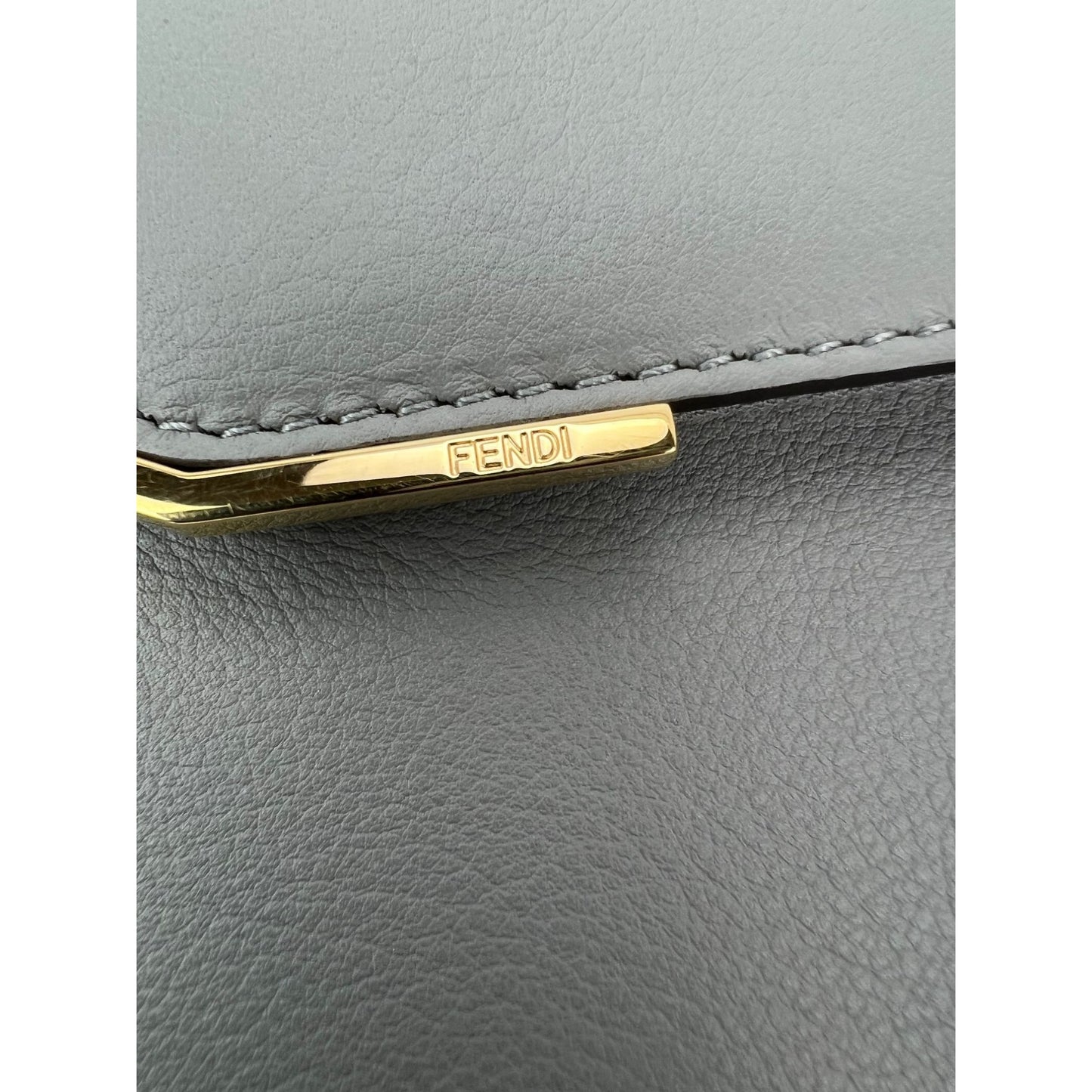 
                  
                    Fendi Rainbow Studs Gray Leather Crossbody Bag
                  
                