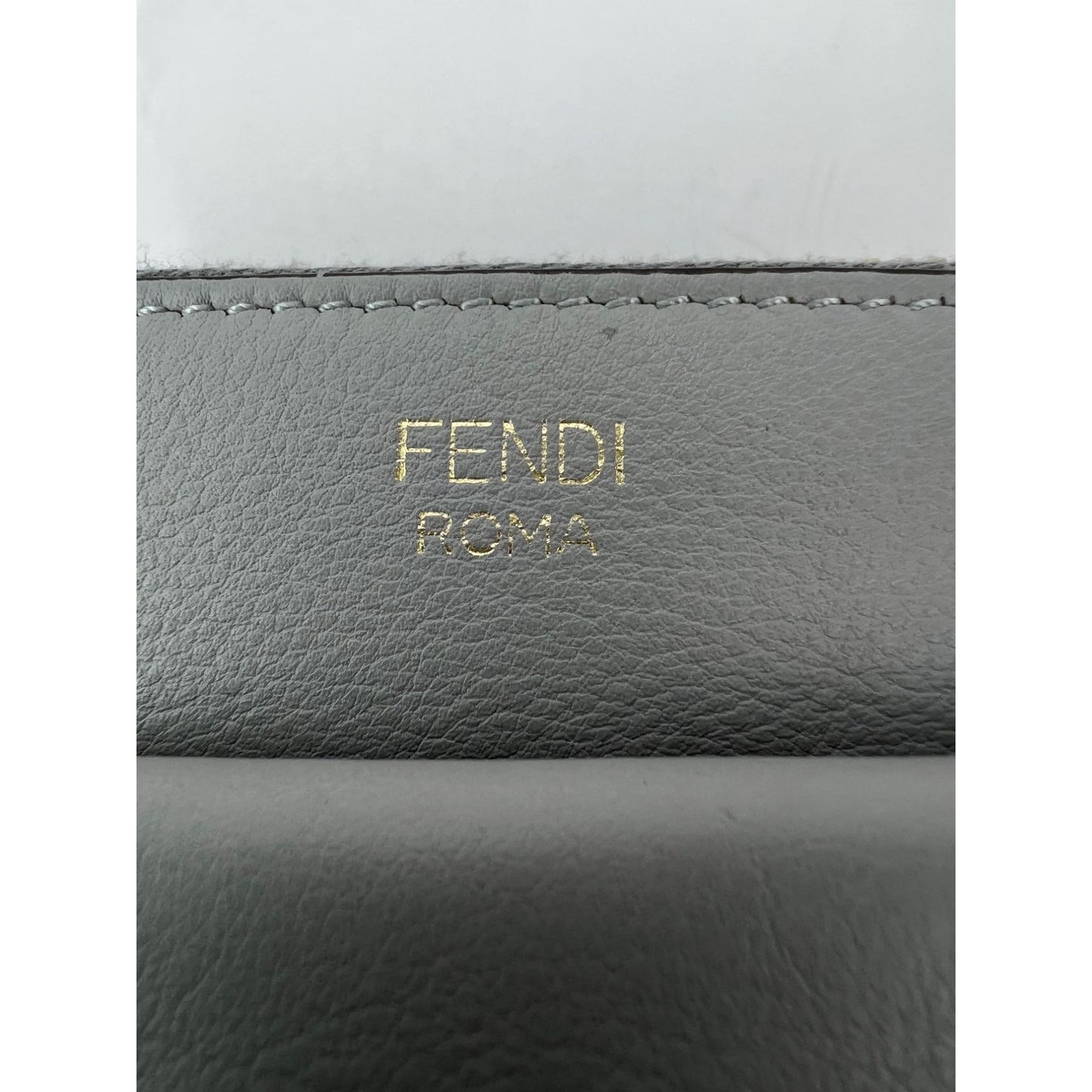 
                  
                    Fendi Rainbow Studs Gray Leather Crossbody Bag
                  
                