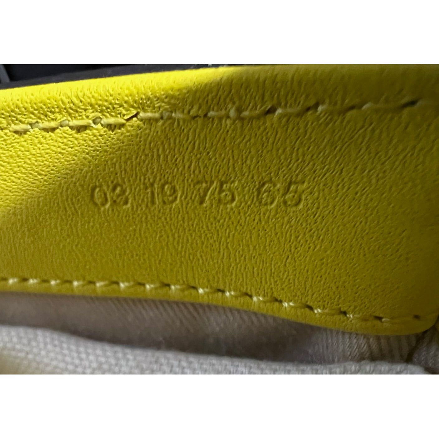 
                  
                    Chloe Mini C Satchel Yellow Croc Embossed Calfskin Bag
                  
                
