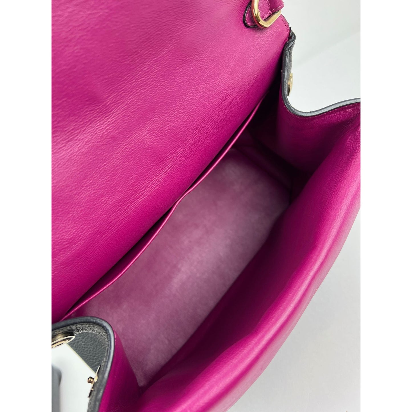 
                  
                    Christian Dior Bullcalf Small Dior Flap Black Leather Crossbody
                  
                
