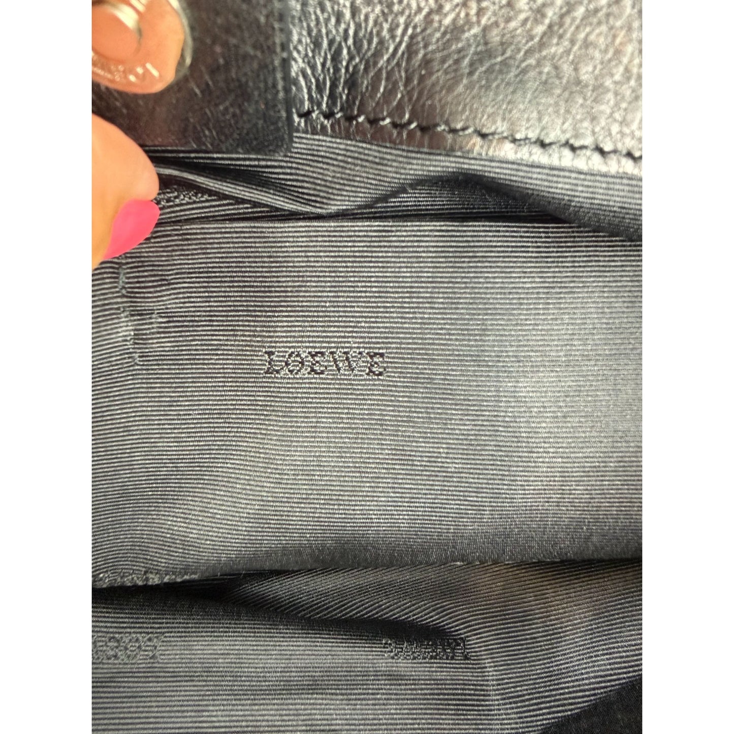 
                  
                    Loewe Amazona Fusta Black Suede Tote Bag
                  
                