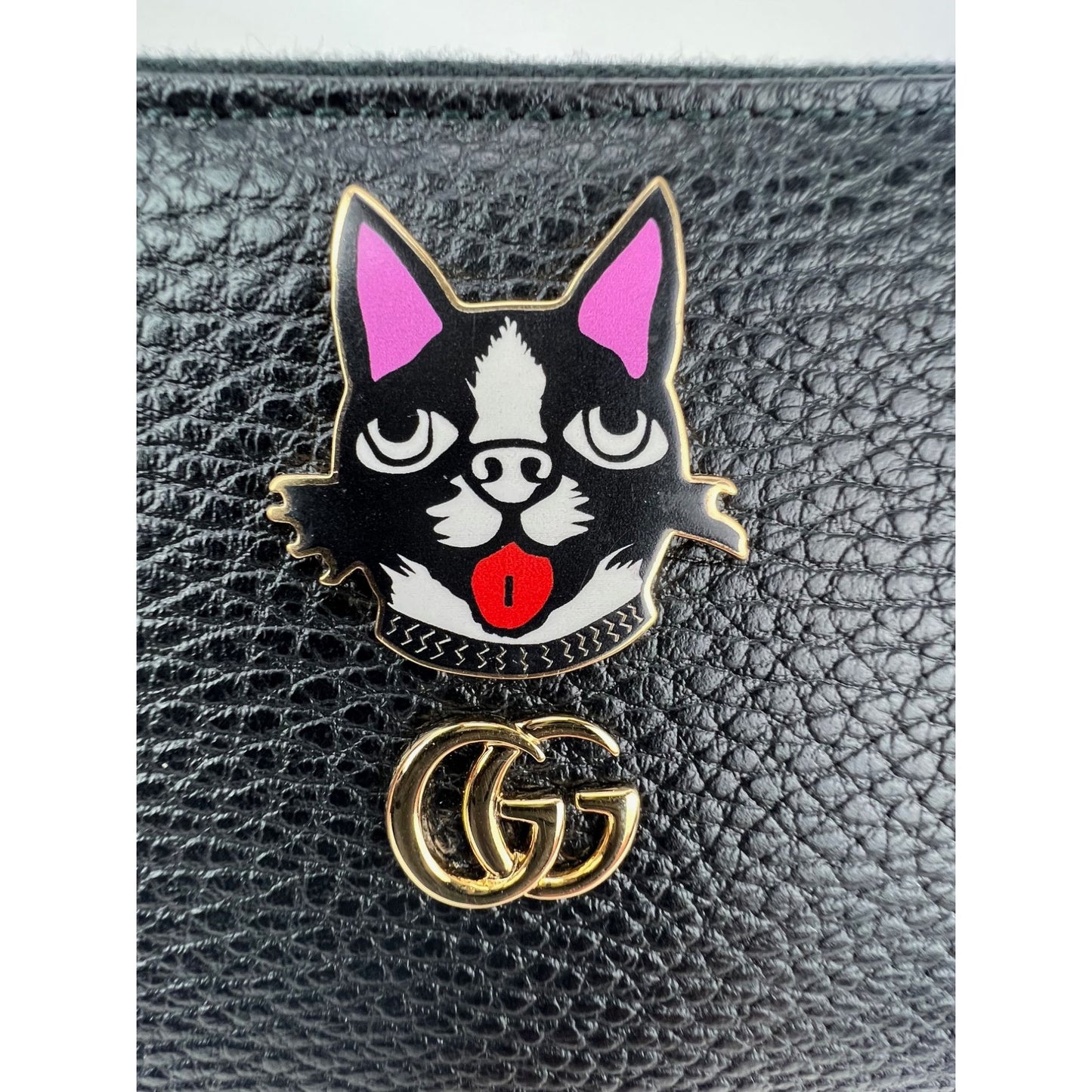 
                  
                    Gucci GG Black Marmont Bosco Continental Zip Around Wallet
                  
                
