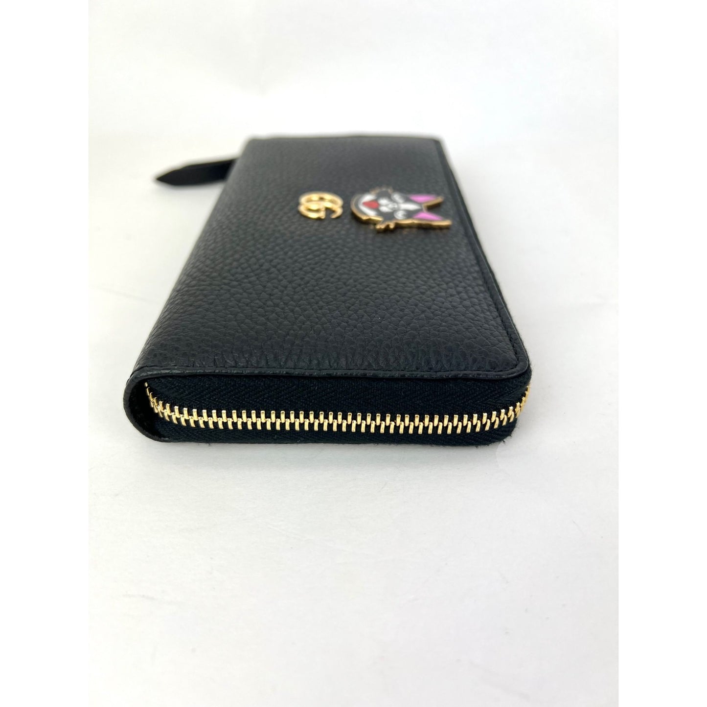 
                  
                    Gucci GG Black Marmont Bosco Continental Zip Around Wallet
                  
                