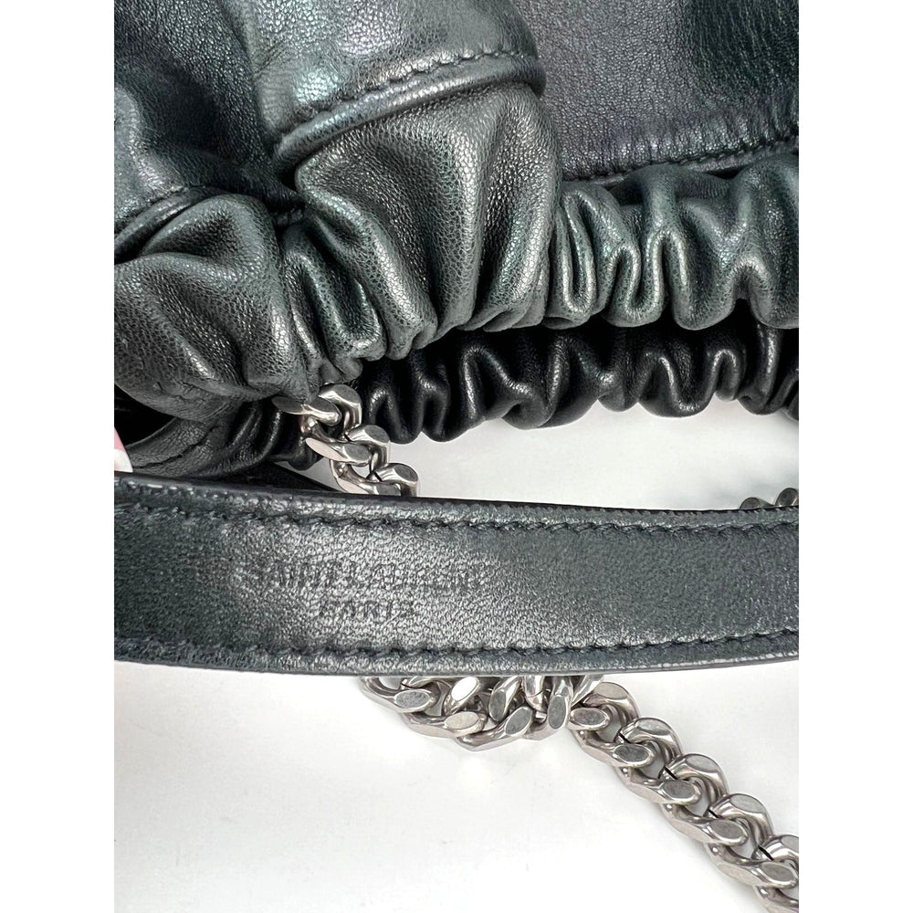 
                  
                    Saint Laurent Lambskin Teddy Drawstring Sac Bucket Bag
                  
                