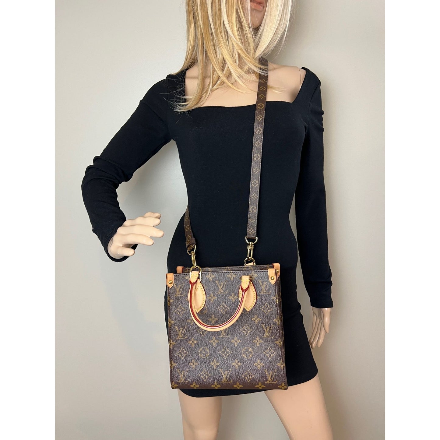 
                  
                    Louis Vuitton Sac Plat BB Monogram Tote Bag
                  
                