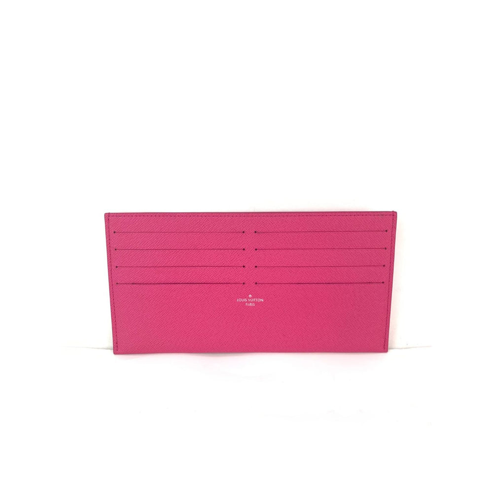 Louis Vuitton 8 Credit Card Insert Pink Leather wallet from Felicie