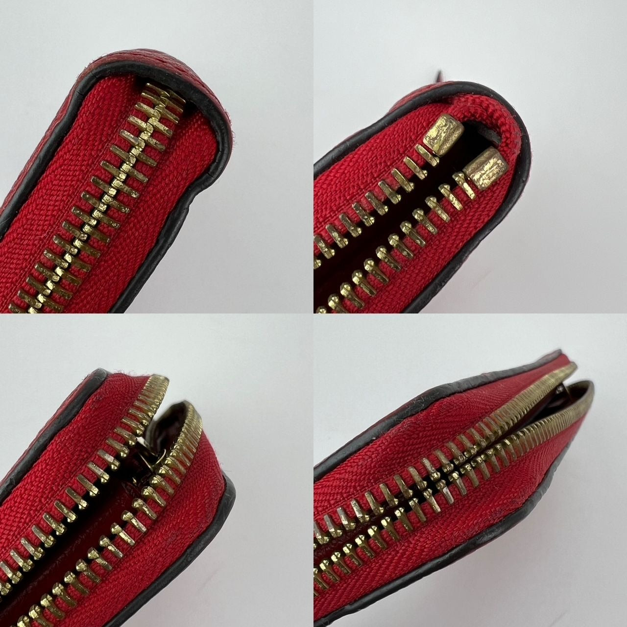 
                  
                    Louis Vuitton Clemence Red Empriente Leather Wallet
                  
                
