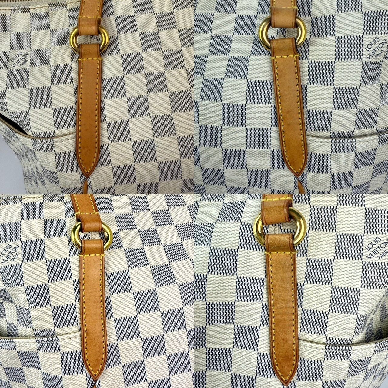 
                  
                    Louis Vuitton Totally GM Damier Azur Tote Shoulder Bag
                  
                