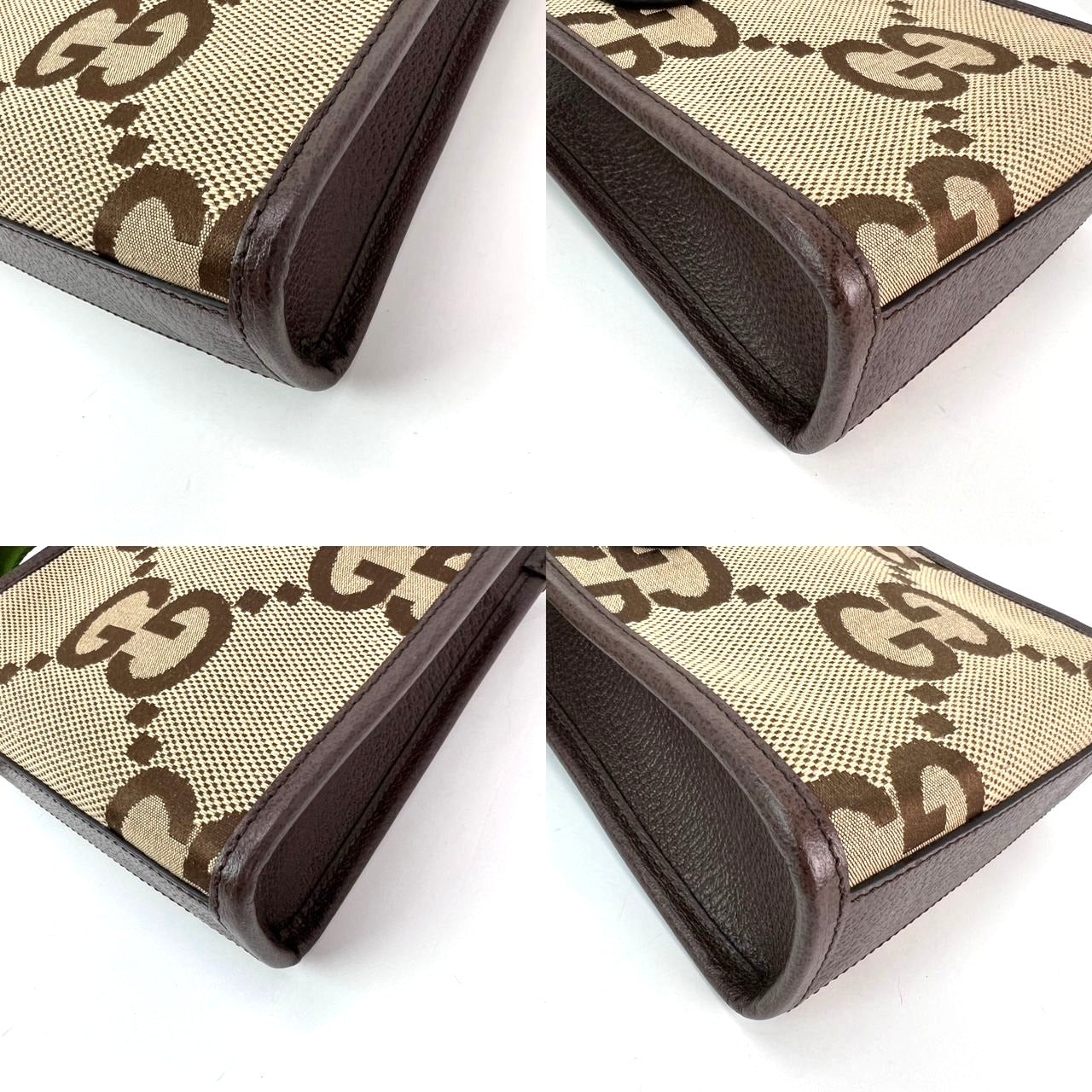 
                  
                    Gucci Jumbo GG textured dollar calfskin Mini Web Vertical Tote
                  
                