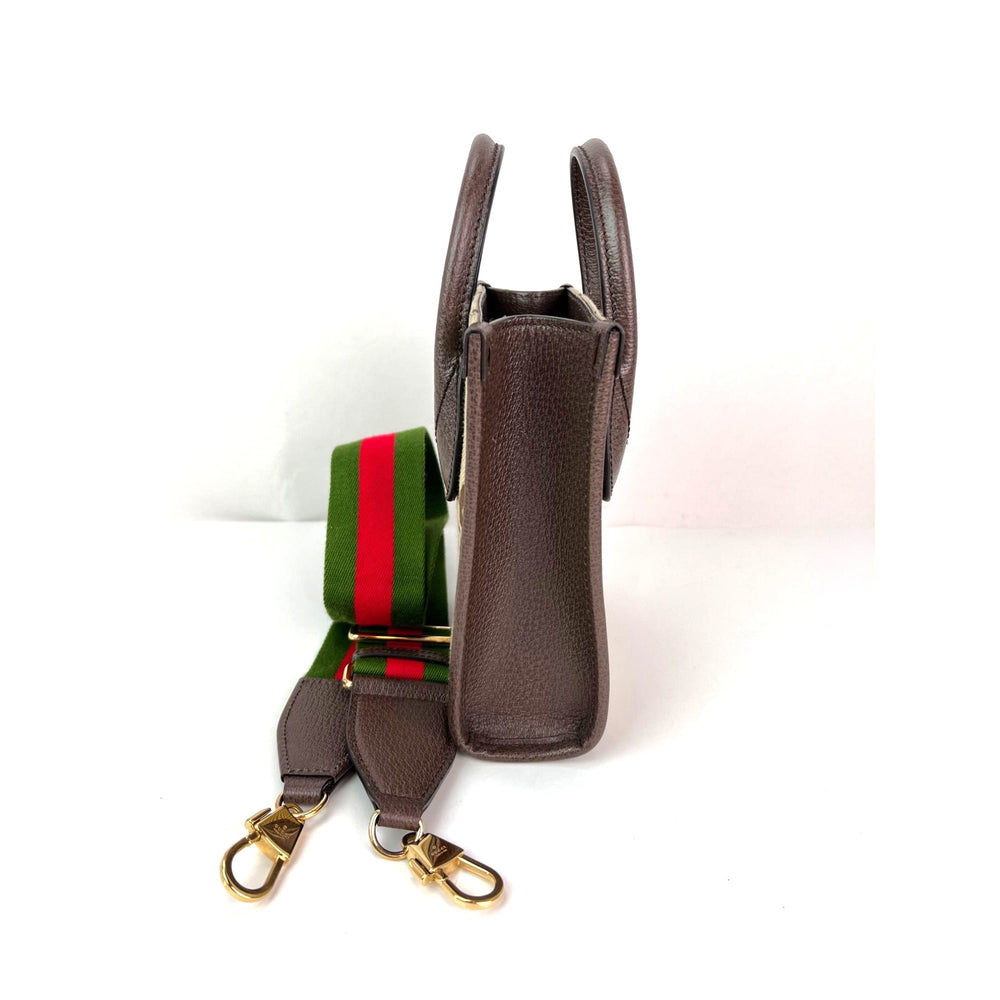 
                  
                    Gucci Jumbo GG textured dollar calfskin Mini Web Vertical Tote
                  
                