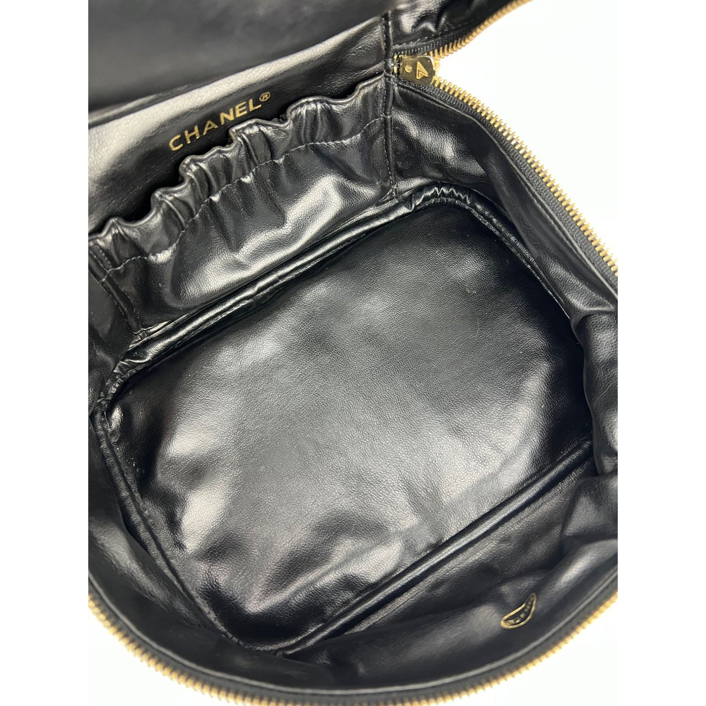 
                  
                    Chanel Lambskin Vanity Cosmetic Case Black EBAY LIVE
                  
                