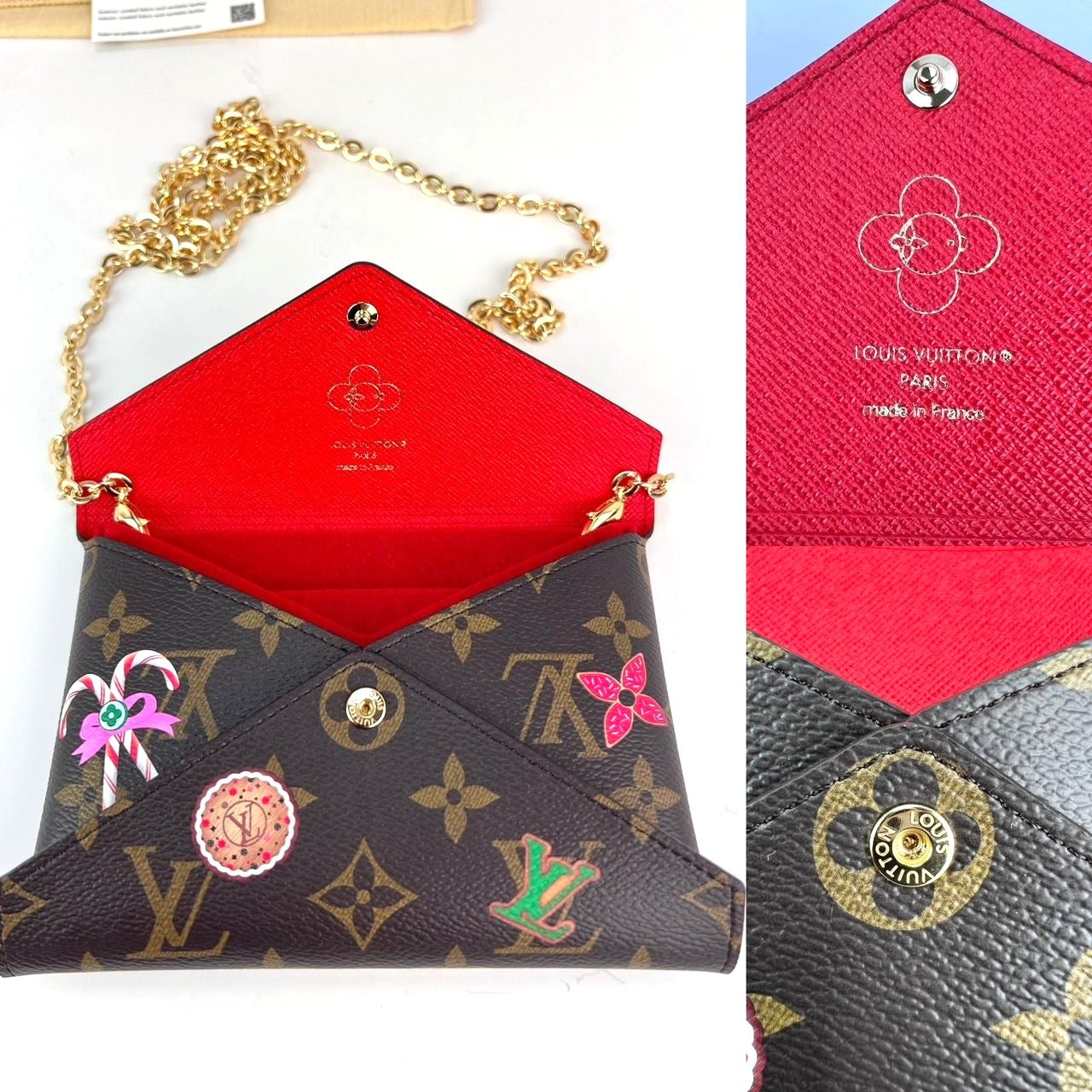 
                  
                    LOUIS VUITTON Kirigami Limited Edition Candy Factory Capsule Red Medium Crossbody Bag
                  
                