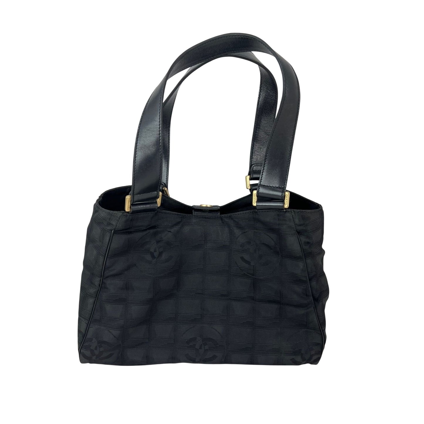 
                  
                    Chanel Nylon Black Travel Tote  Vintage EBAY LIVE
                  
                