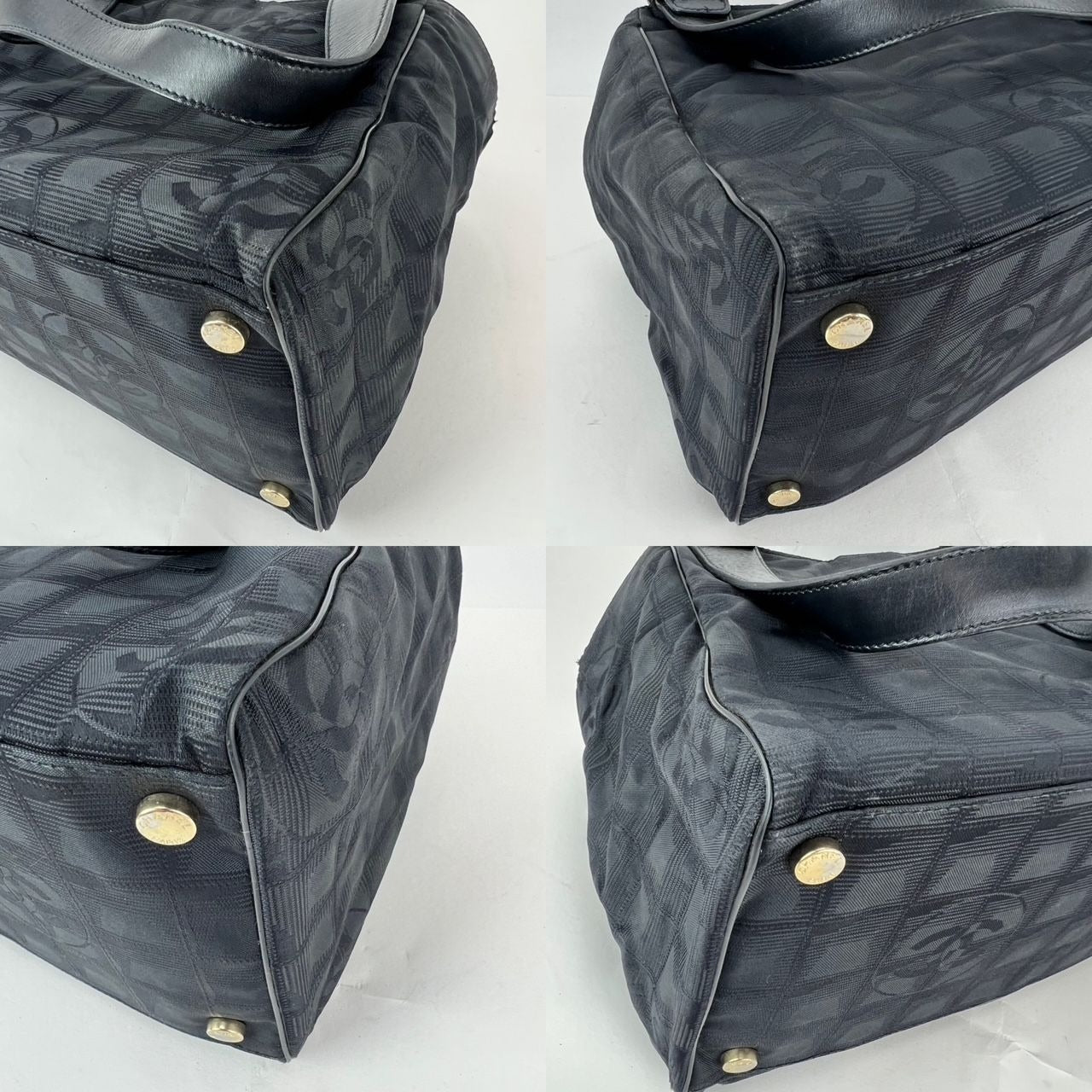 
                  
                    Chanel Nylon Black Travel Tote  Vintage EBAY LIVE
                  
                