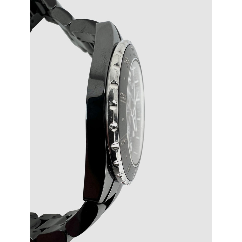 
                  
                    Chanel J12 GMT Stainless Steel Black Ceramic 41MM Watch Unisex
                  
                