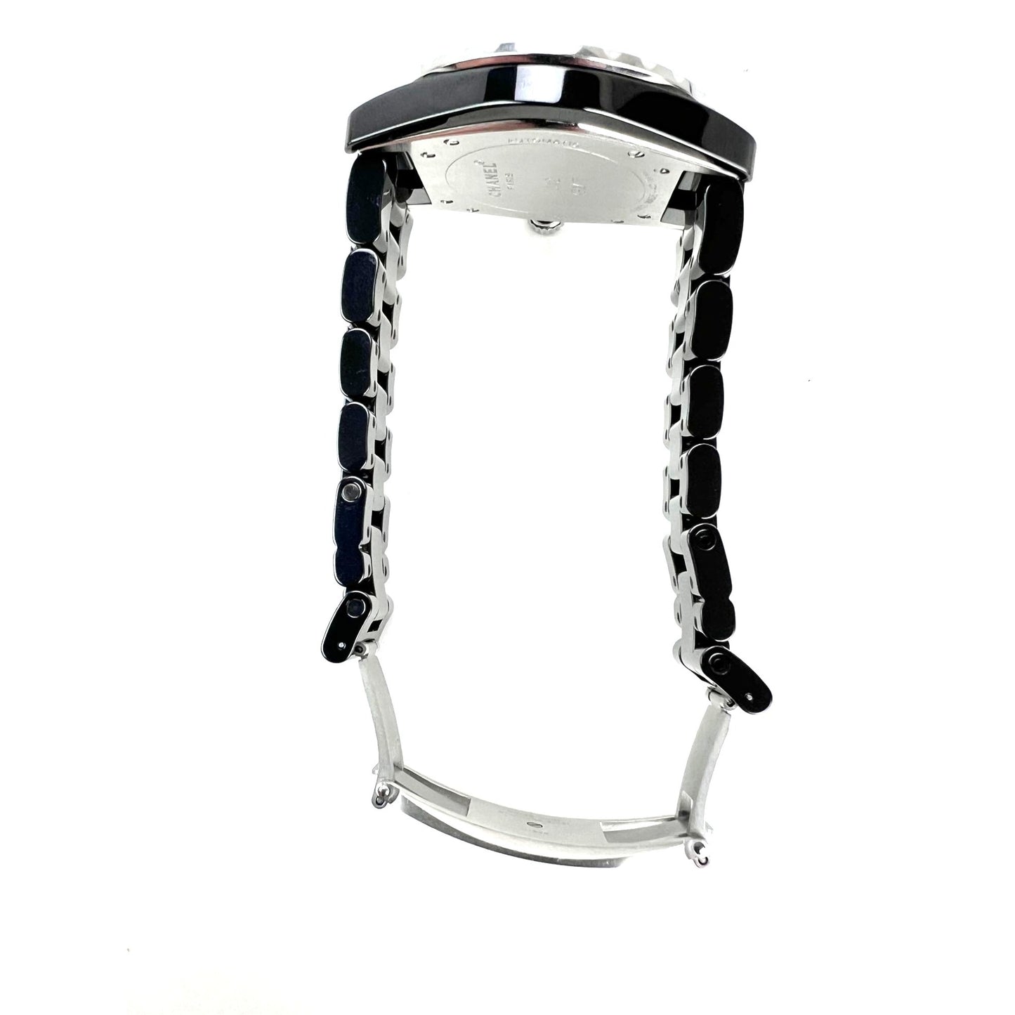 
                  
                    Chanel J12 GMT Stainless Steel Black Ceramic 41MM Watch Unisex
                  
                