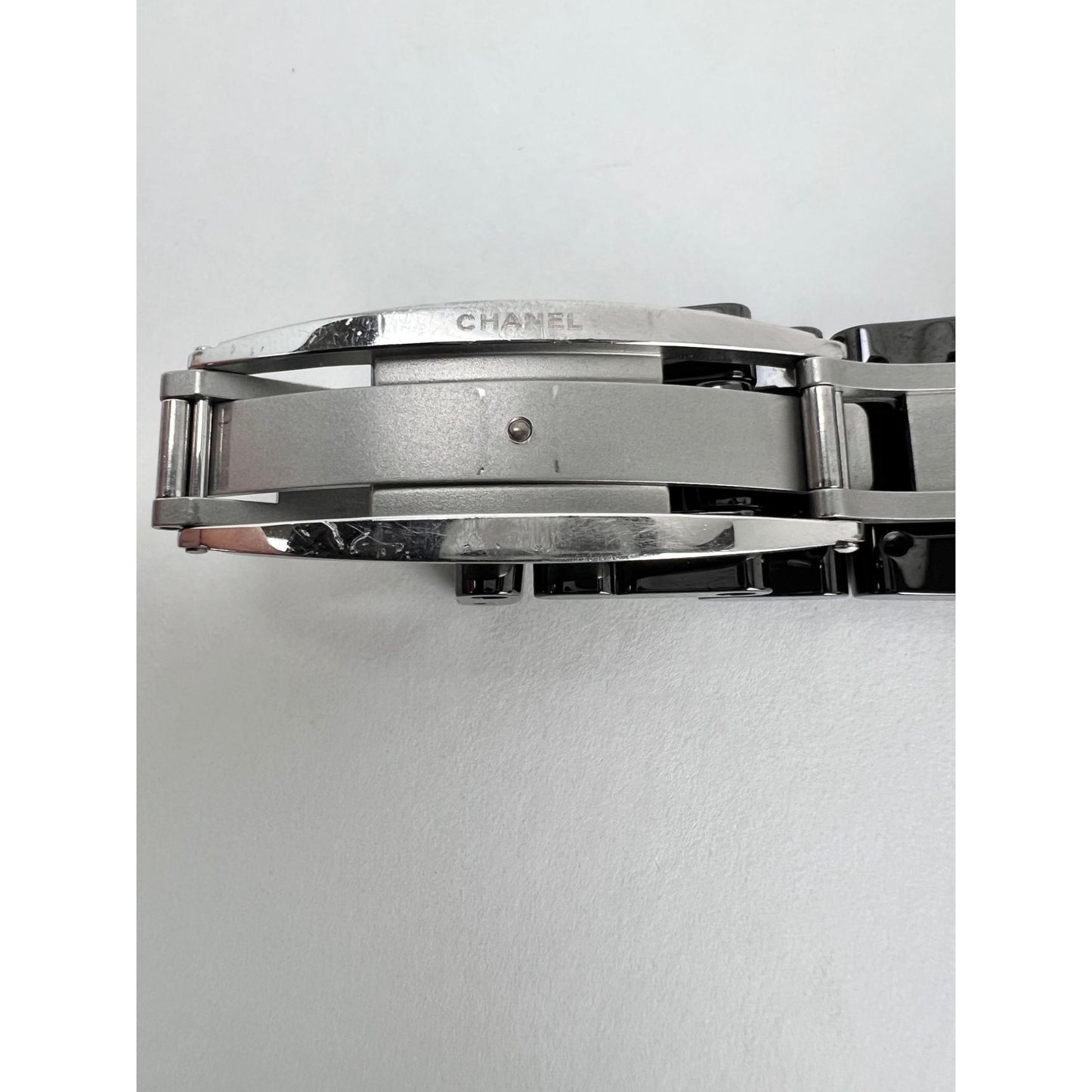 
                  
                    Chanel J12 GMT Stainless Steel Black Ceramic 41MM Watch Unisex
                  
                