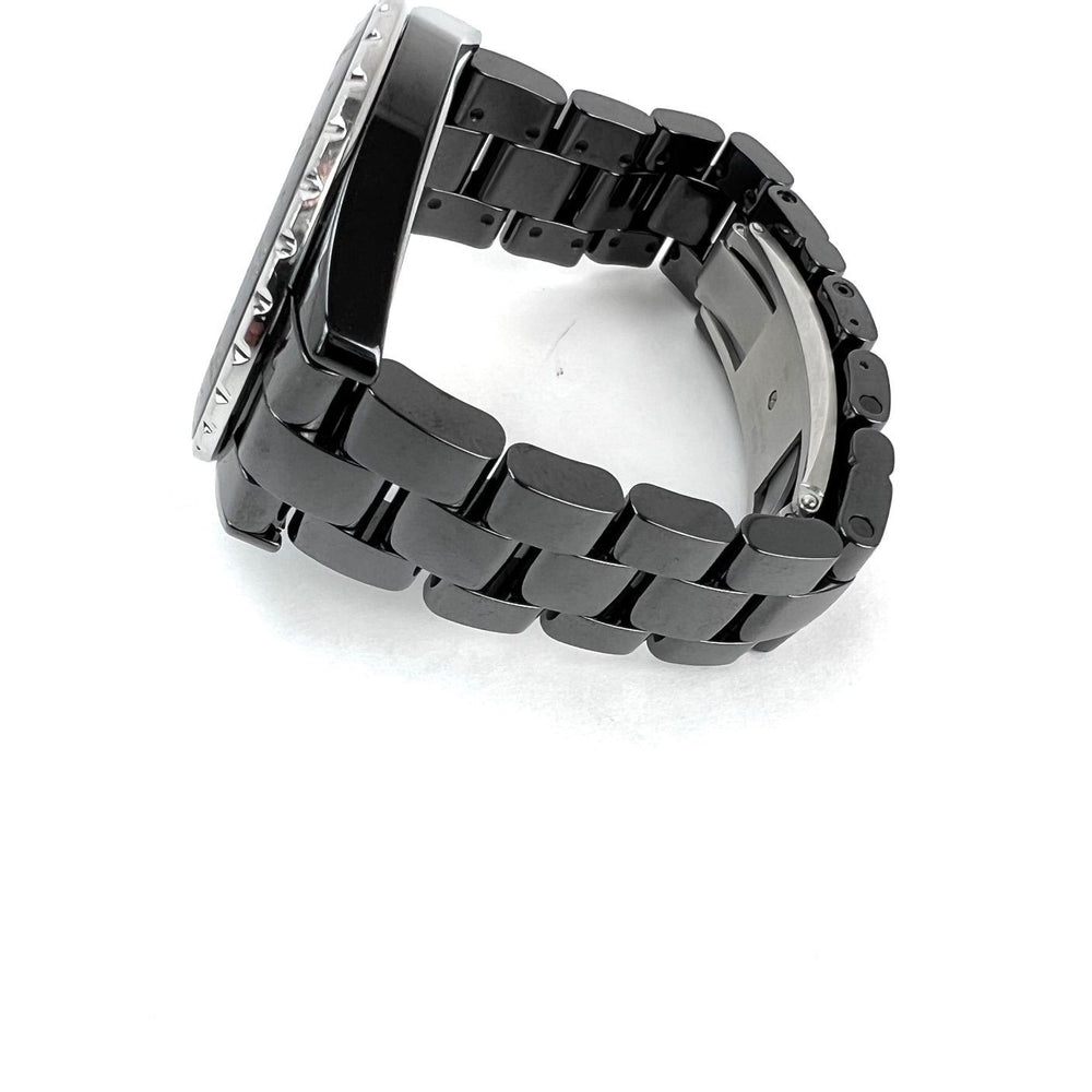 
                  
                    Chanel J12 GMT Stainless Steel Black Ceramic 41MM Watch Unisex
                  
                