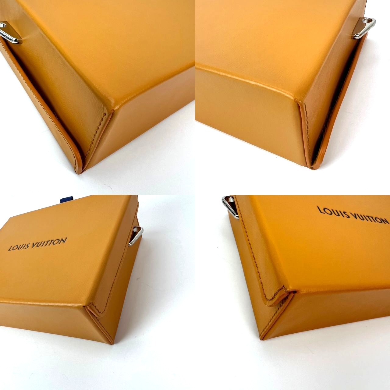 
                  
                    Louis Vuitton Shopper Clutch Leather Orange Clutch Crossbody Bag
                  
                