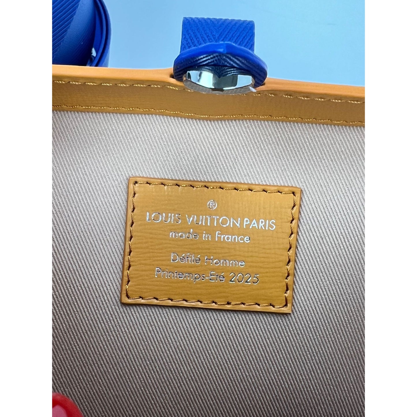 
                  
                    Louis Vuitton Shopper Clutch Leather Orange Clutch Crossbody Bag
                  
                