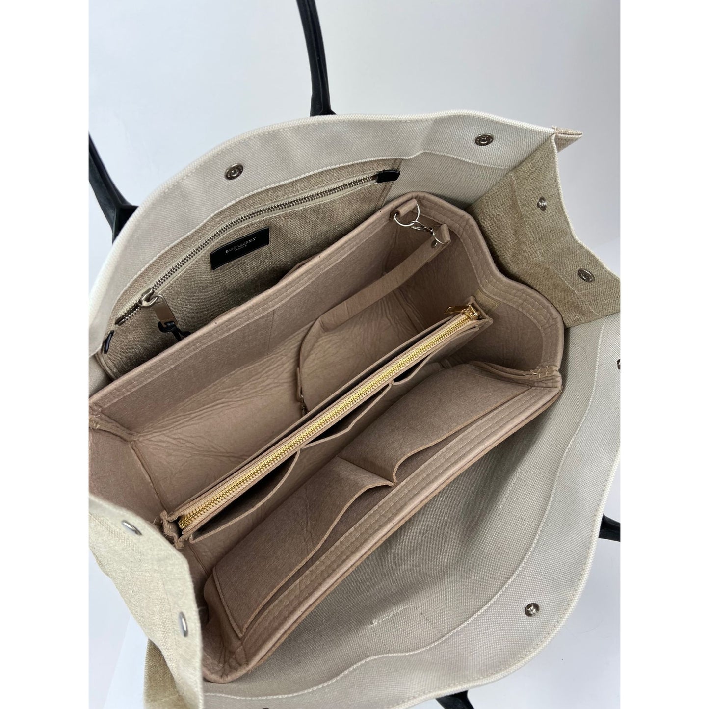 
                  
                    Saint Laurent Rive Gauche Shopper Tote Bag
                  
                