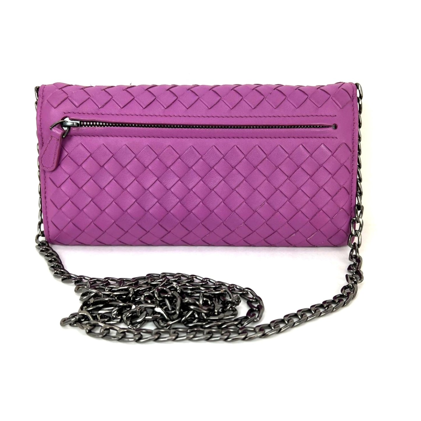 
                  
                    Bottega Veneta Nappa Intrecciato Contiental Flap Wallet Clutch
                  
                