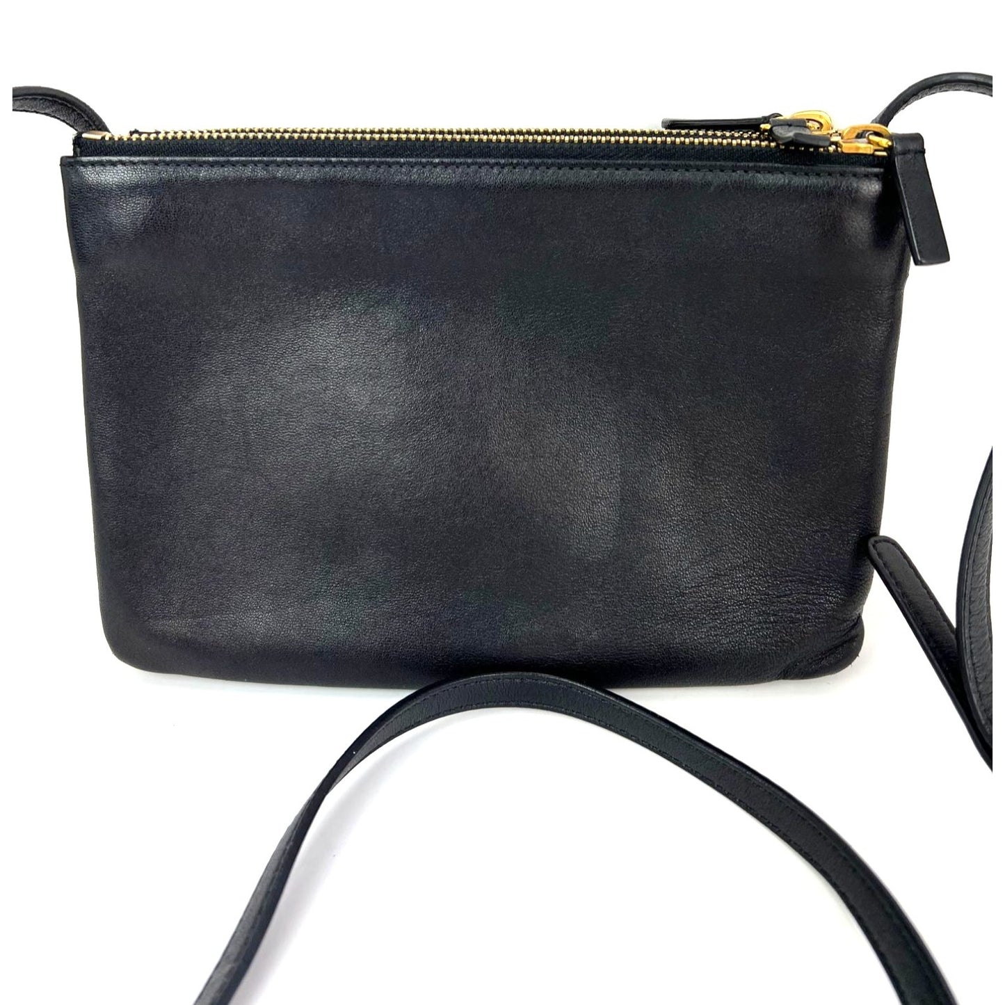 
                  
                    Celine Smooth Lambskin Small Trio Crossbody Black Bag
                  
                