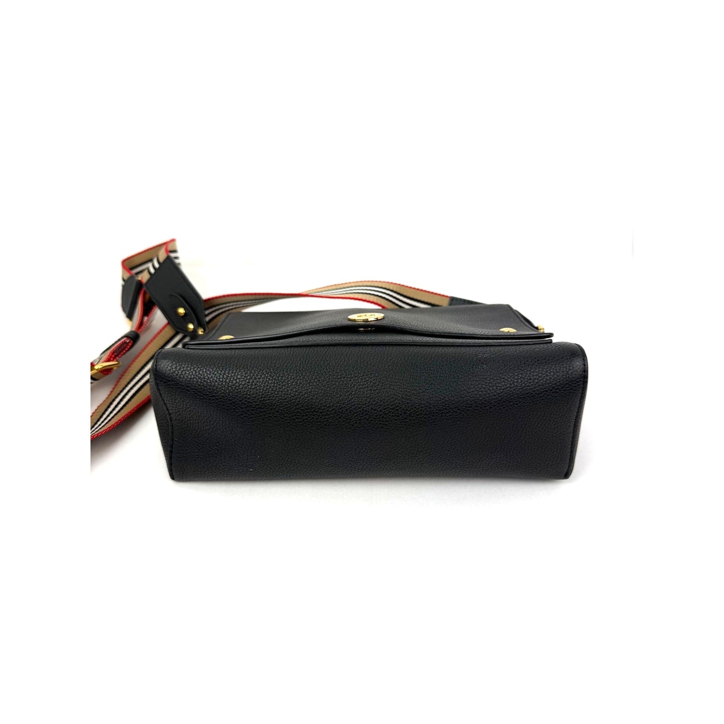 
                  
                    Burberry Grainy Calfskin Note Black Crossbody Bag
                  
                