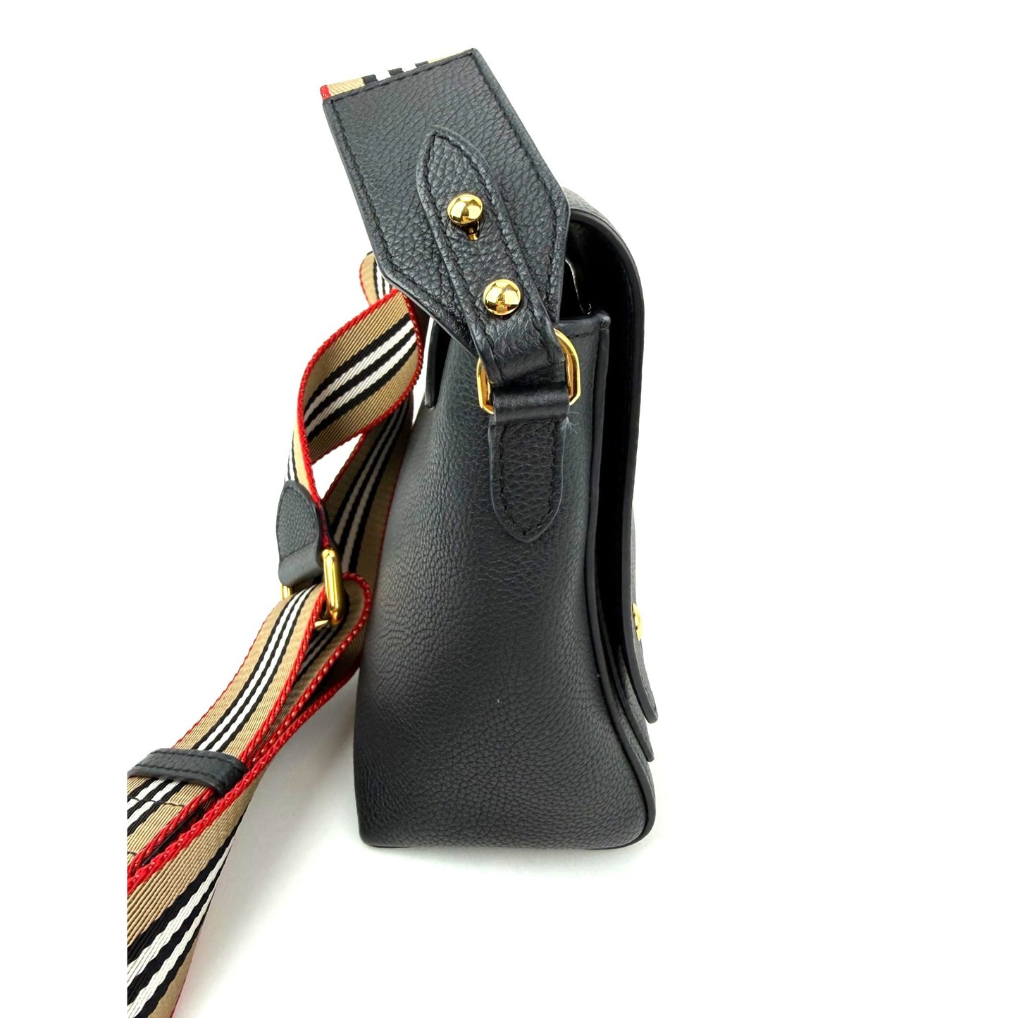 
                  
                    Burberry Grainy Calfskin Note Black Crossbody Bag
                  
                