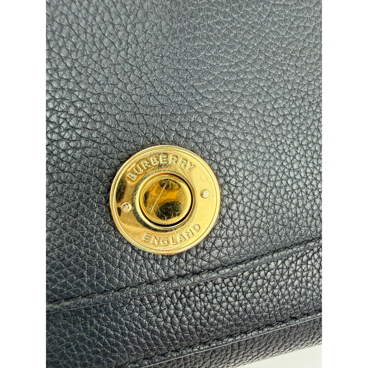 
                  
                    Burberry Grainy Calfskin Note Black Crossbody Bag
                  
                