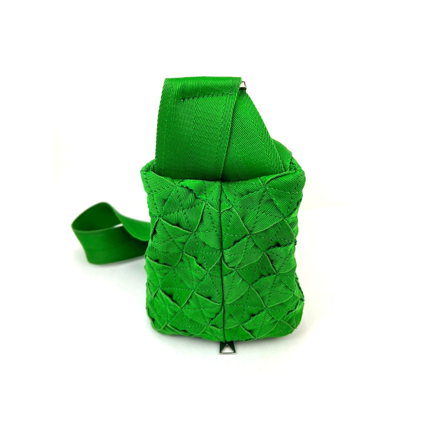 
                  
                    Bottega Veneta Intrecciato Green Webbing Crossbody Bag
                  
                