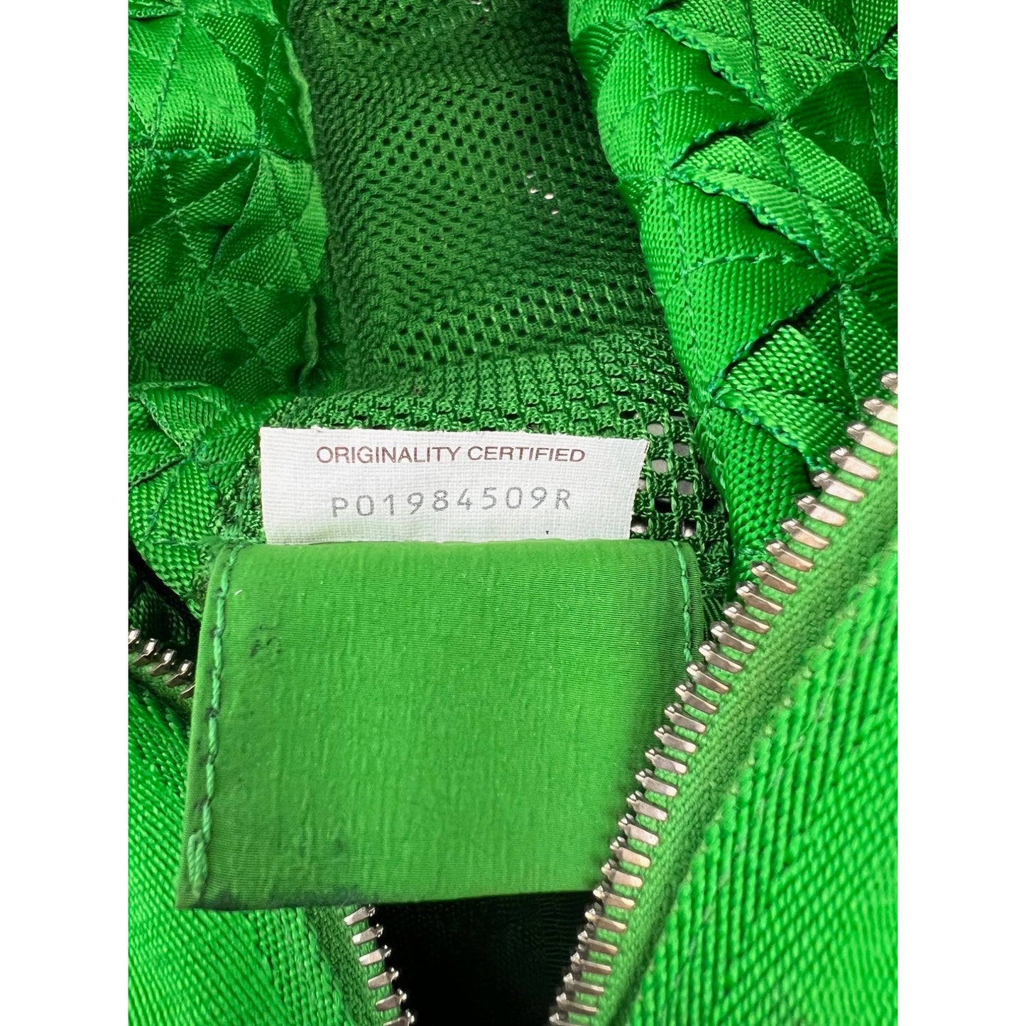 
                  
                    Bottega Veneta Intrecciato Green Webbing Crossbody Bag
                  
                
