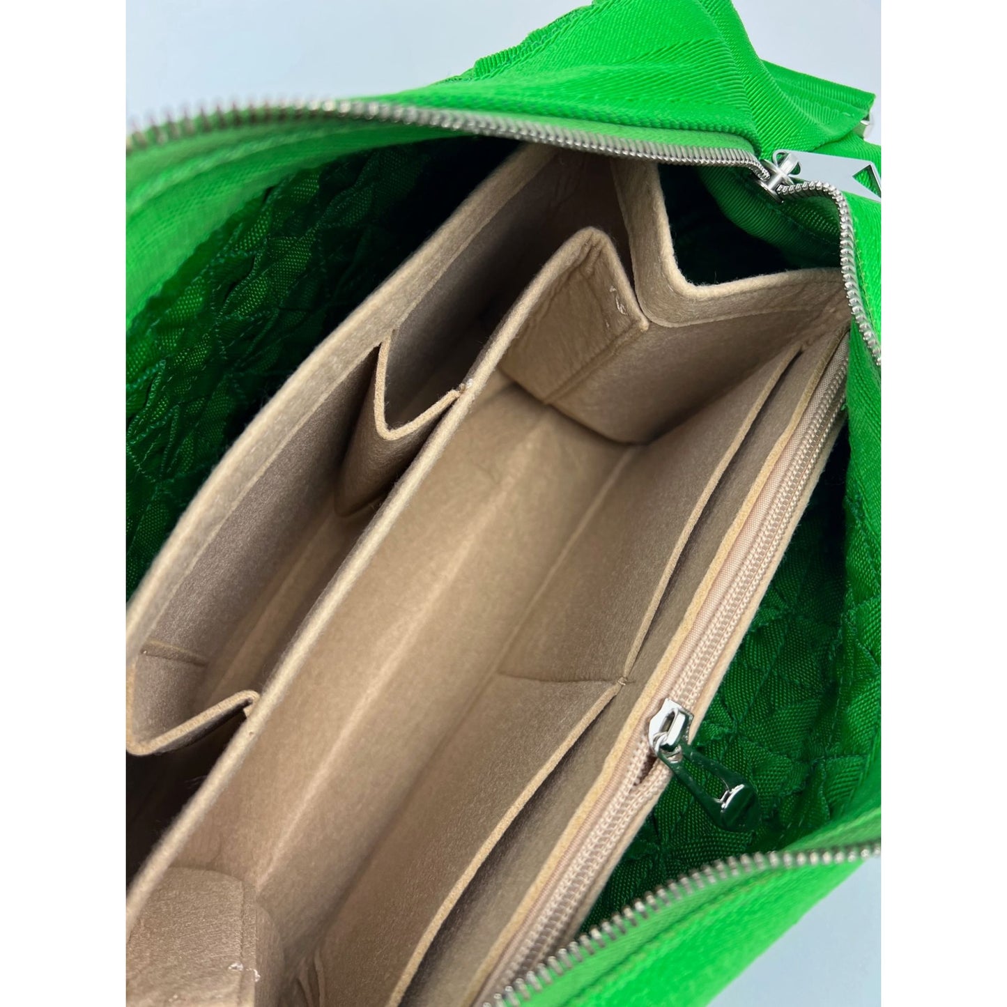 
                  
                    Bottega Veneta Intrecciato Green Webbing Crossbody Bag
                  
                