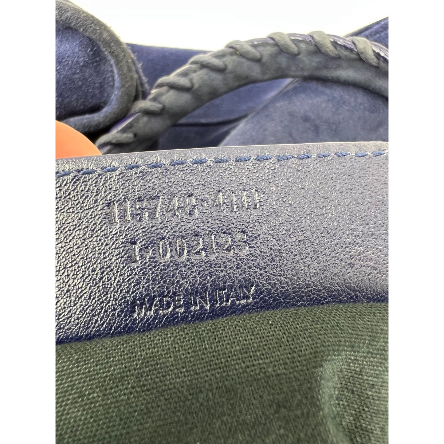 
                  
                    Balenciaga City Blue Suede Medium Shoulder Bag
                  
                