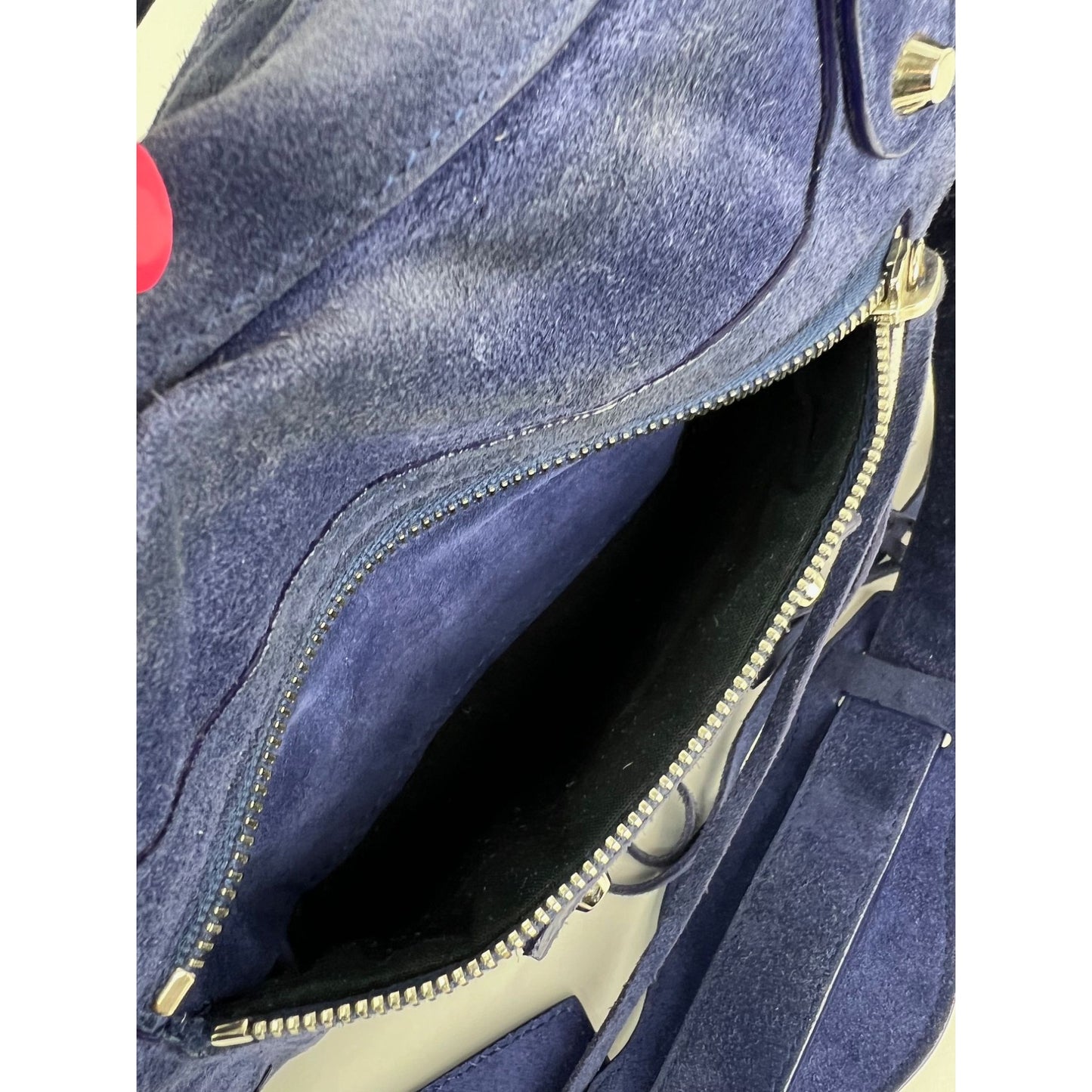 
                  
                    Balenciaga City Blue Suede Medium Shoulder Bag
                  
                