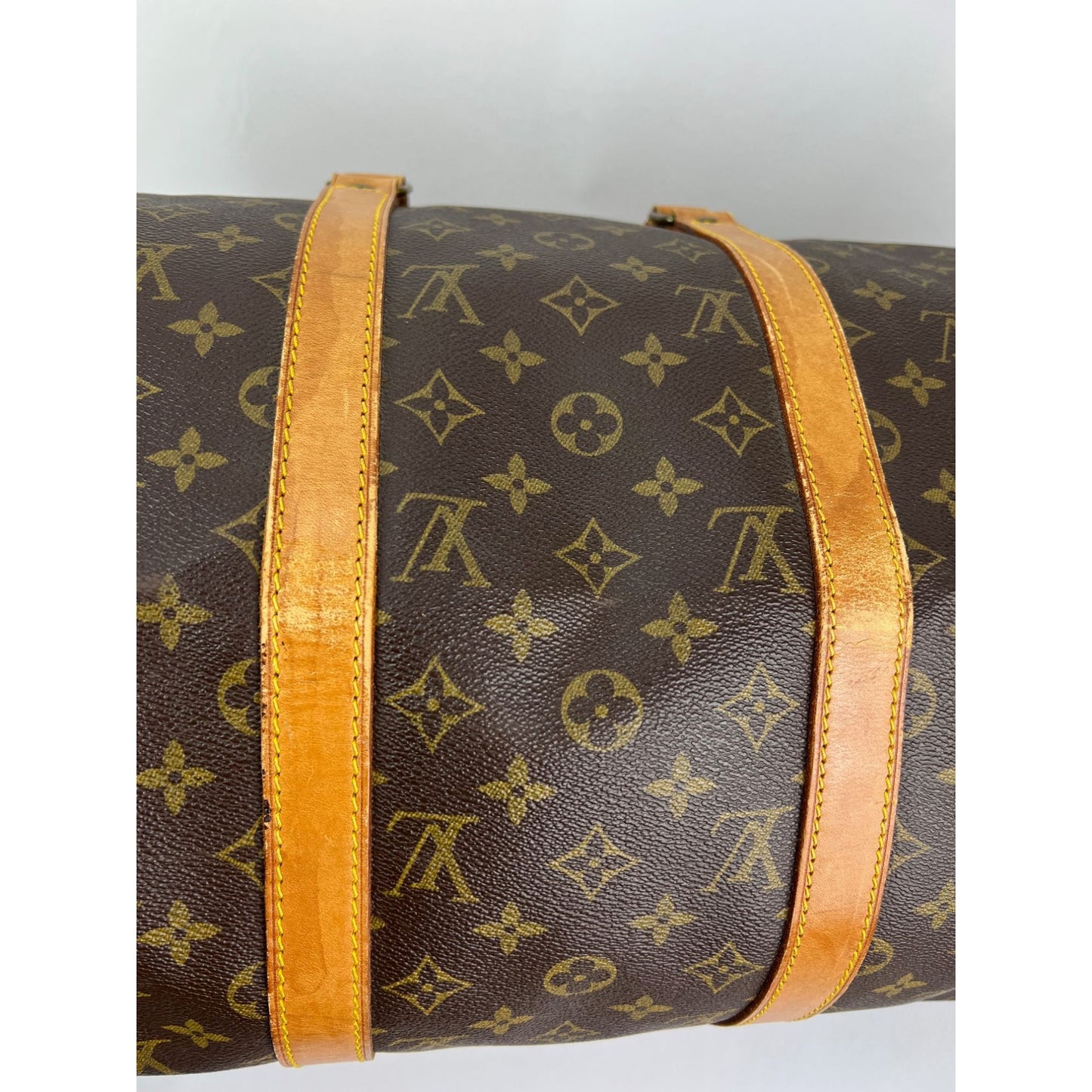 
                  
                    Louis Vuitton Keepall 50 Monogram Canvas Duffle Bag Vintage Luggage
                  
                